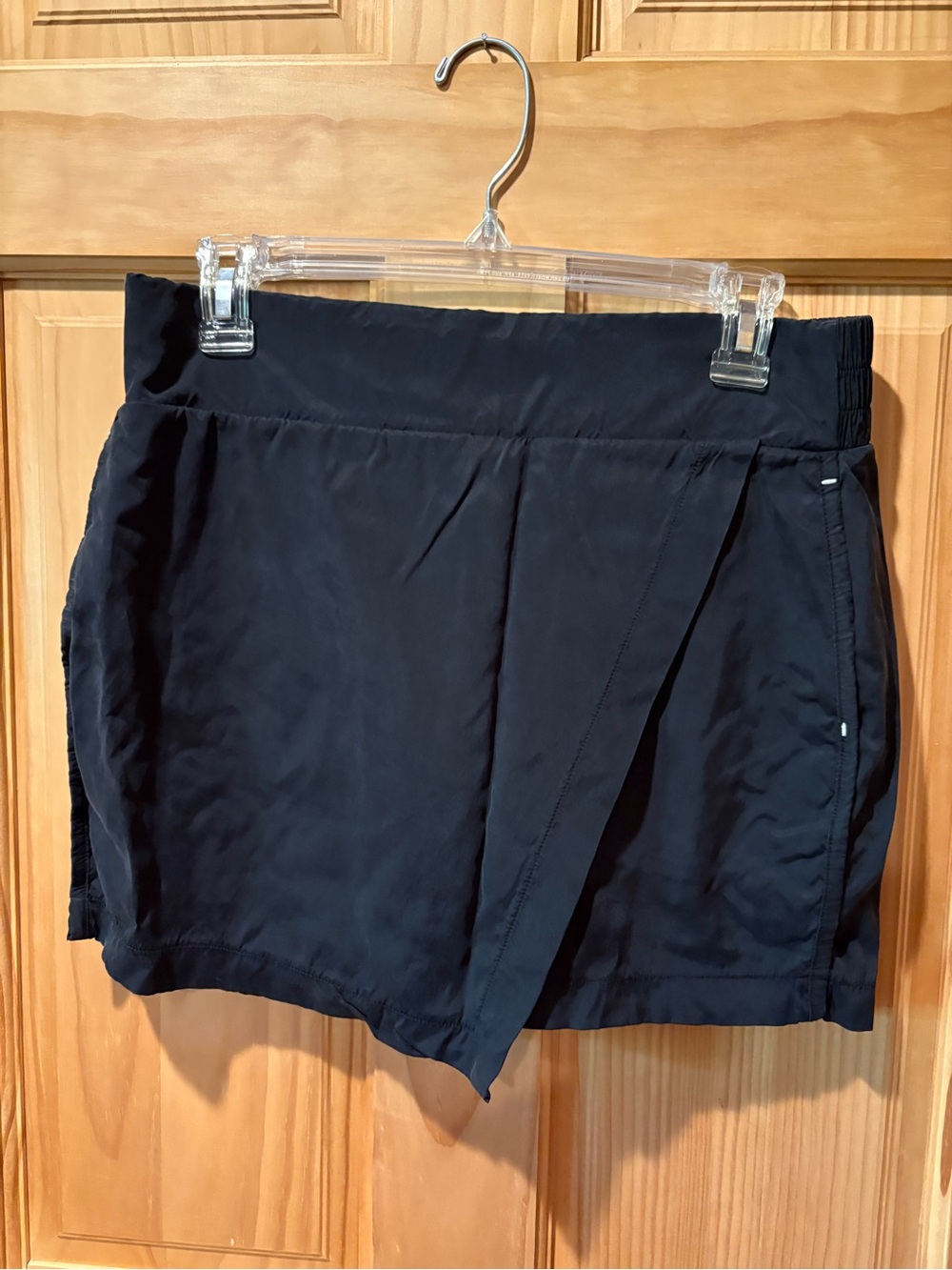 Athleta x Derek Lam 10 Crosby Black Wrap Street Skort women’s S